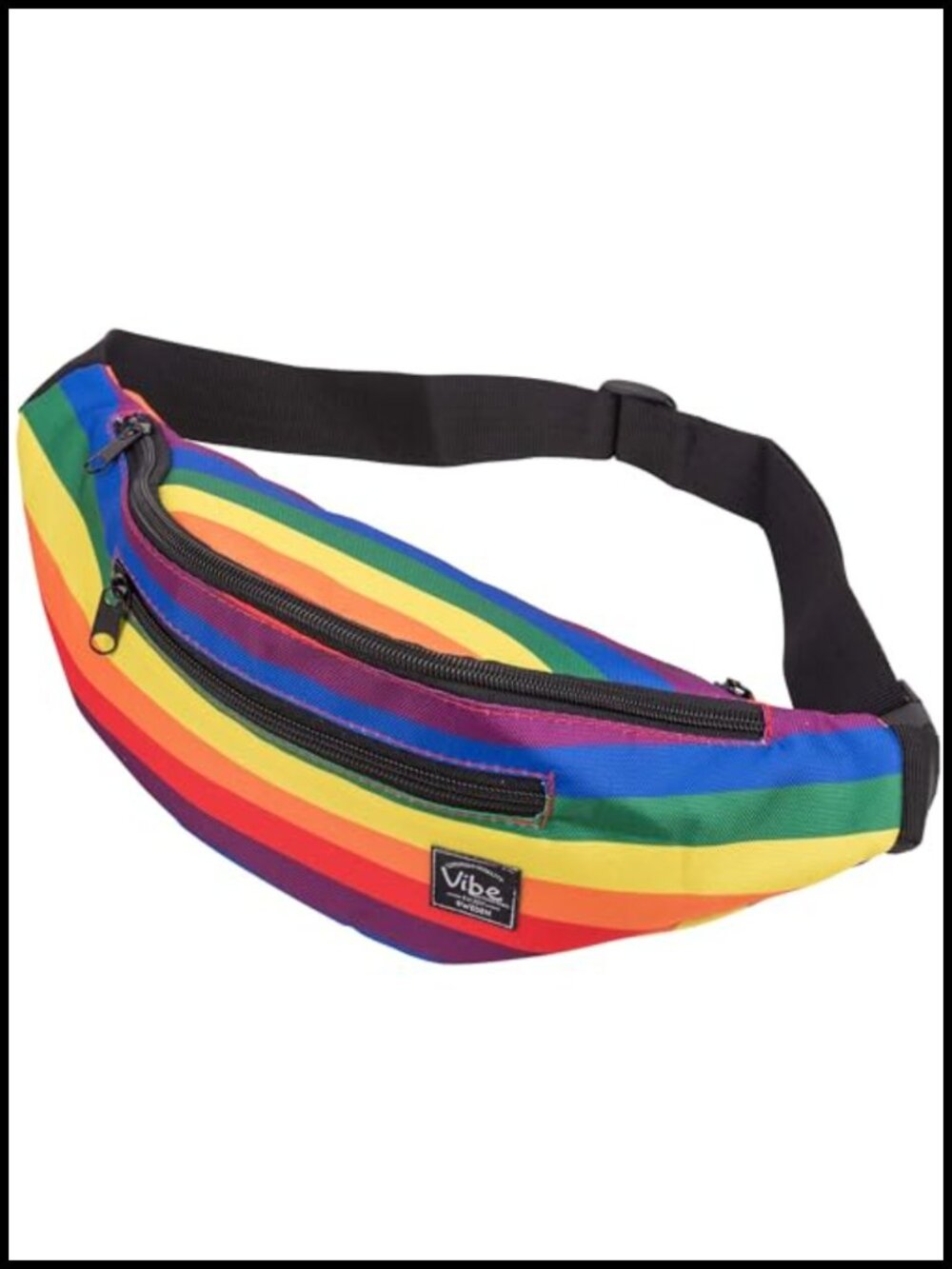 Fanny Pack Waist Bag 4 Pockets Adjustable Strap Water Resistant Festival